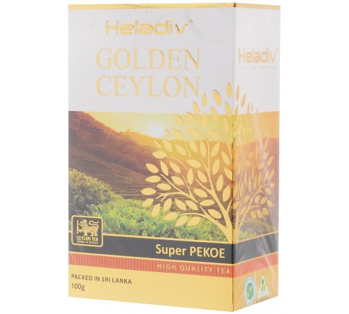 Чай черный листовой Heladiv Golden Ceylon Super Pekoe (100 гр)