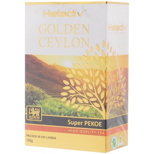 Чай черный листовой Heladiv Golden Ceylon Super Pekoe (100 гр)
