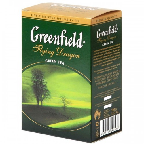 Чай зеленый Greenfield Flying Dragon листовой (100 гр)