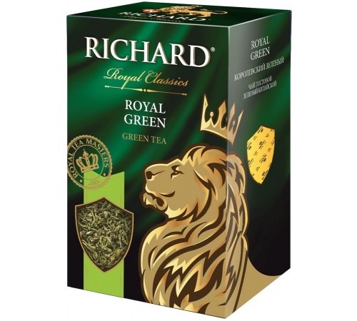 Чай зеленый Richard Royal Green листовой (90 гр)