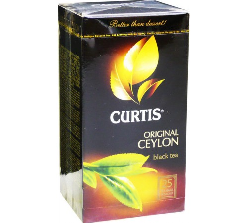 Чай черный Curtis Original Ceylon (25 пак)