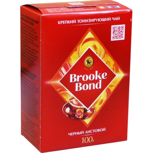 Чай черный Brooke Bond листовой (125 гр)