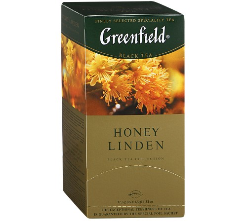 Чай черный Greenfield Honey Linden (25*1.5 гр)