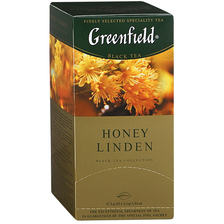 Чай гринфилд ромашка. Чай Greenfield Honey Linden. Чай черный "Greenfield» Honey Linden. Гринфилд липа и мед. Чай Гринфилд с липой и медом.