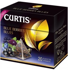 Чай черный Curtis Blue Berries Blues Ягодный Блюз (20 пир*1.8 гр)