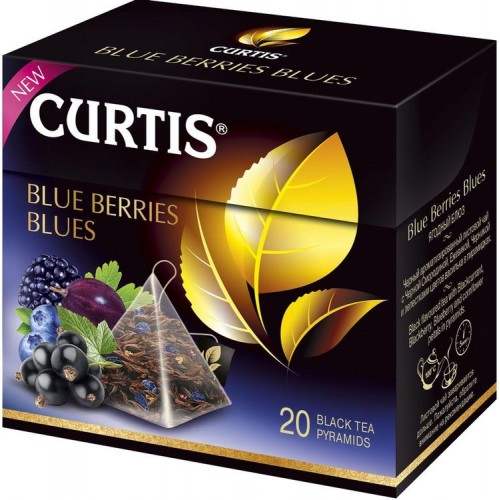 Чай черный Curtis Blue Berries Blues Ягодный Блюз (20 пир*1.8 гр)