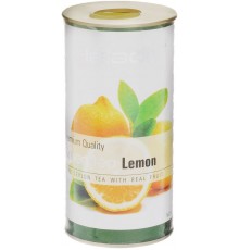 Чай черный листовой Heladiv Lemon Фруктовый с лимоном (100 гр) ж/б