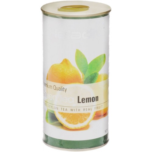 Чай черный листовой Heladiv Lemon Фруктовый с лимоном (100 гр) ж/б