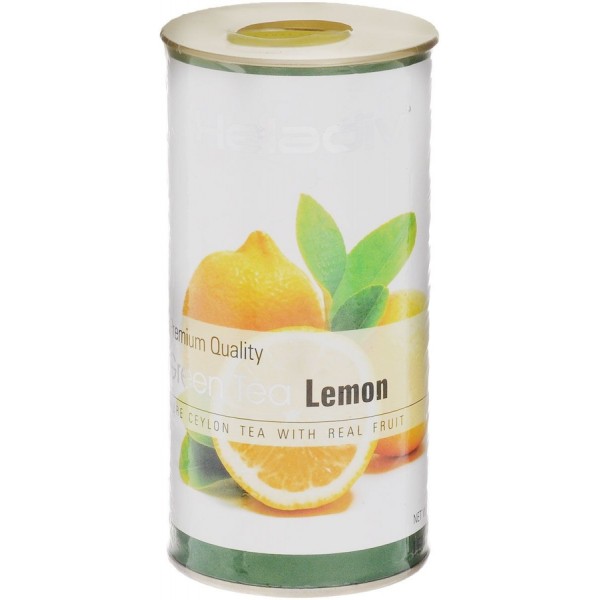 Чай черный листовой Heladiv Lemon Фруктовый с лимоном (100 гр) ж/б Чай черный листовой Heladiv Lemon Фруктовый с лимоном (100 гр) ж/б