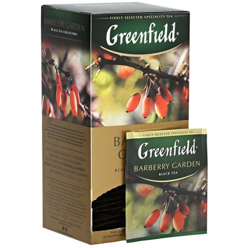 Чай черный Greenfield Barberry Garden (25*1.5 гр)