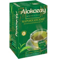 Чай зеленый Alokozay с мятой (25*2 гр)