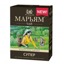 Чай черный Марьям Super с бергамотом листовой (100 гр)