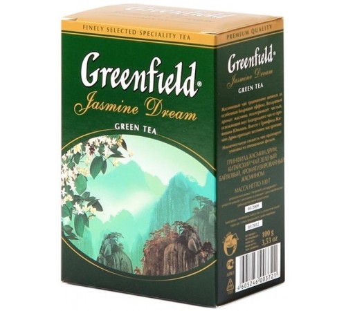 Чай зеленый Greenfield Jasmine Dream листовой (100 гр)