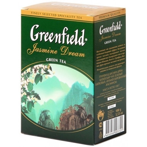 Чай зеленый Greenfield Jasmine Dream листовой (100 гр)
