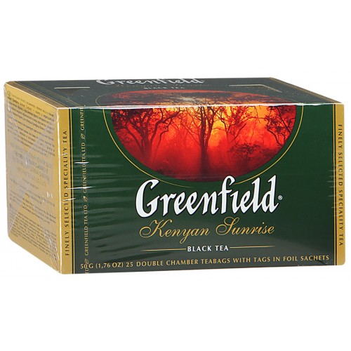 Чай черный Greenfield Kenyan Sunrise (25*2 гр)