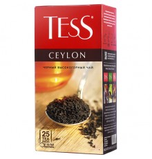 Чай черный Tess Ceylon пакетированный (25 пак)