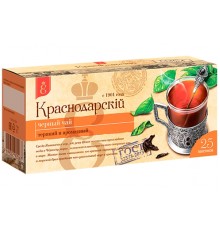 Чай черный Краснодарский Терпкий (25 пак*1.7 гр)