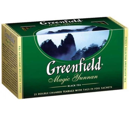 Чай черный Greenfield Magic Yunnan (25 пак*2 гр)