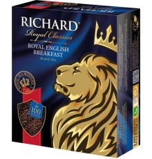 Чай черный Richard Royal English Breakfast (100 пак*2 гр)