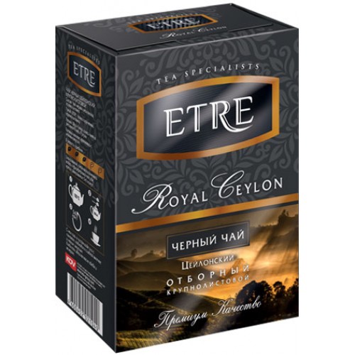 Чай черный ETRE Цейлонский Отборный (100 гр)