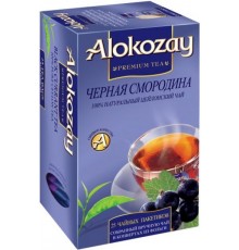 Чай черный Alokozay с чёрной смородиной (25*2 гр)