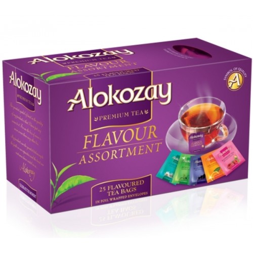 Чай ароматизированный Alokozay Ассорти вкусов (25 пак)