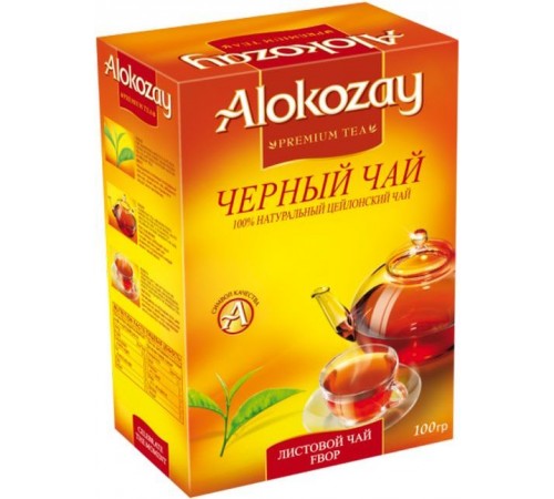 Чай черный Alokozay листовой (100 гр)