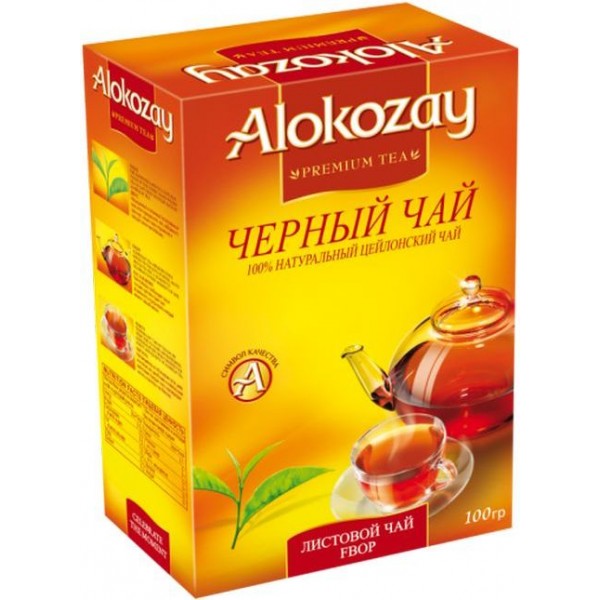 Чай черный Alokozay листовой (100 гр) Чай черный Alokozay листовой (100 гр)