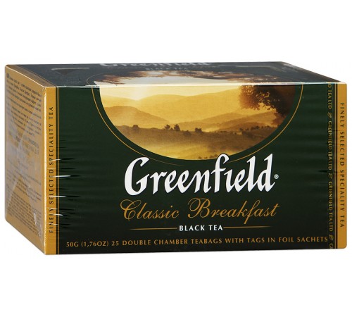 Чай черный Greenfield Classic Breakfast (25 пак*2 гр)