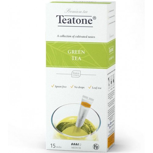 Чай зелёный Teatone Green tea (15*1.8 гр)