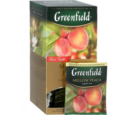 Чай зелёный Greenfield Mellow Peach (25*1.8 гр)