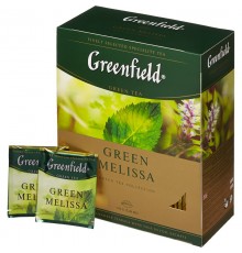 Чай зеленый Greenfield Green Melissa (100*1.5 гр)