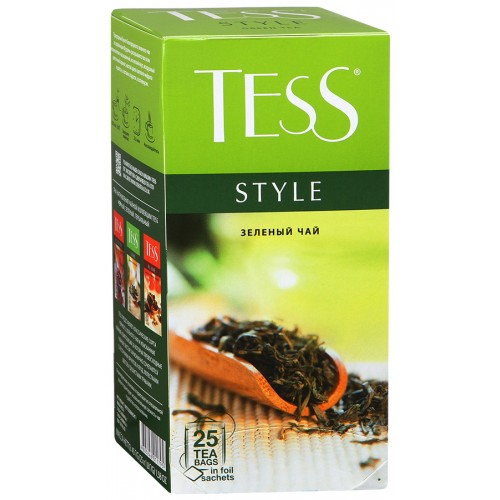 Чай зеленый Tess Style (25 пак*1.8 гр)