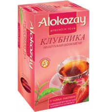 Чай черный Alokozay с клубникой (25*2 гр)