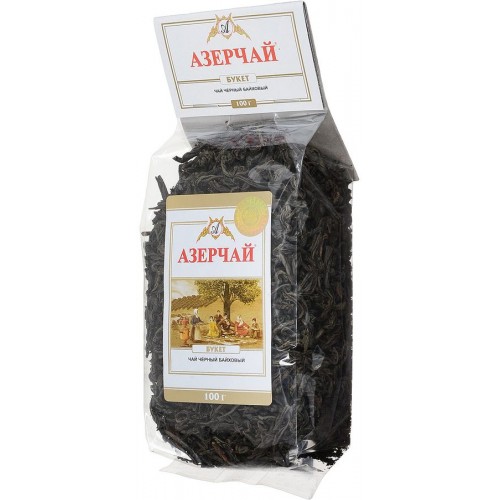 Чай черный Азерчай Букет байховый листовой (100 гр) м/у