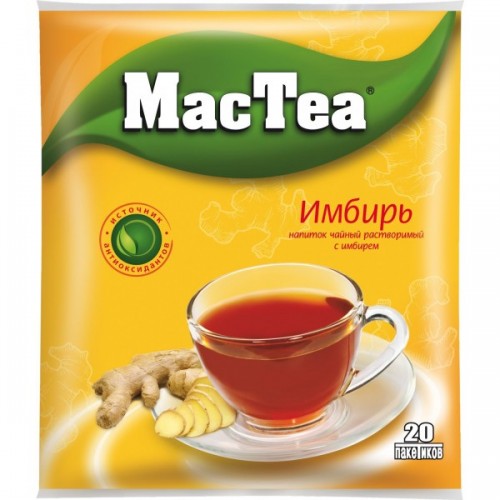 Чай растворимый MacTea Имбирь (20 пак)