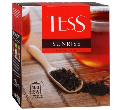 Чай черный Tess Sunrise (100 пак*1.8 гр)