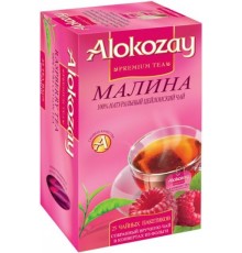 Чай черный Alokozay с малиной (25*2 гр)