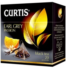 Чай черный Curtis Earl grey passion (20*1.7 гр)