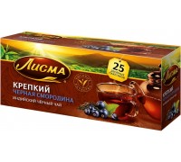 Чай черный Лисма Крепкий Черная смородина (25*1.5 гр)