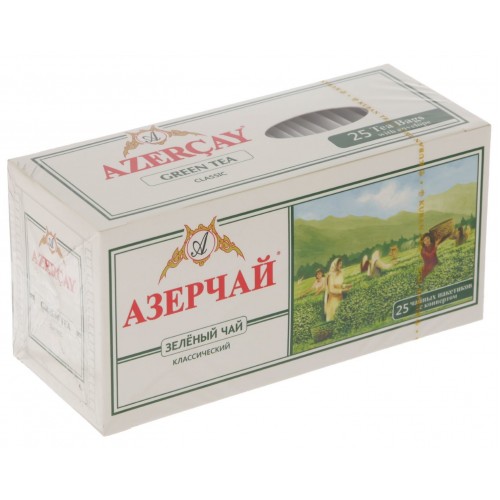 Чай зеленый Азерчай (25 пак*2 гр)