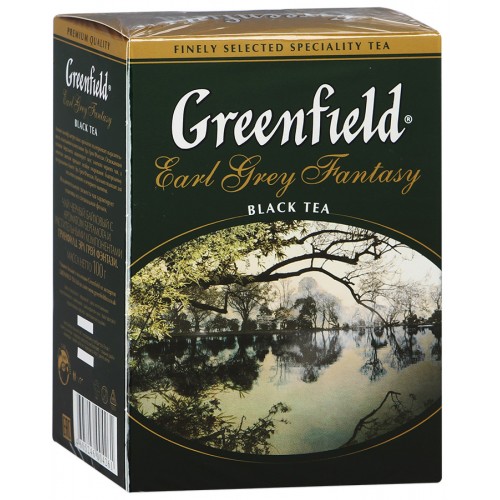Чай черный Greenfield Earl Grey Fantasy листовой (100 гр)