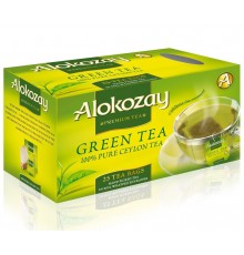 Чай зеленый Alokozay в конвертах (25 пак)