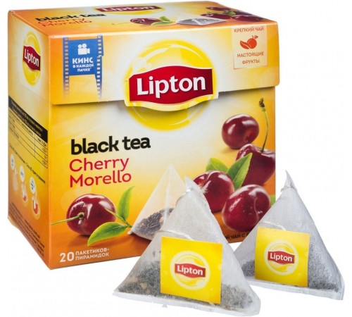 Чай черный Lipton Cherry Morello (20*1.7 гр)