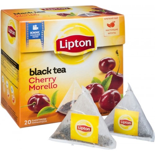 Чай черный Lipton Cherry Morello (20*1.7 гр)