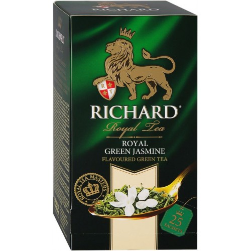 Чай зелёный Richard Royal Green Jasmine (25*2 гр)