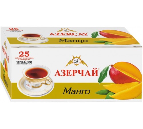 Чай черный Азерчай Манго (25*1.8 гр)