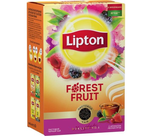 Чай черный Lipton Forest Fruit (85 гр)