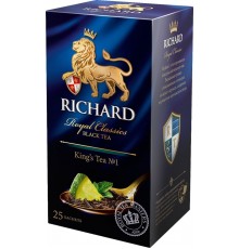 Чай черный Richard King's Tea №1 (25 пак*2 гр)