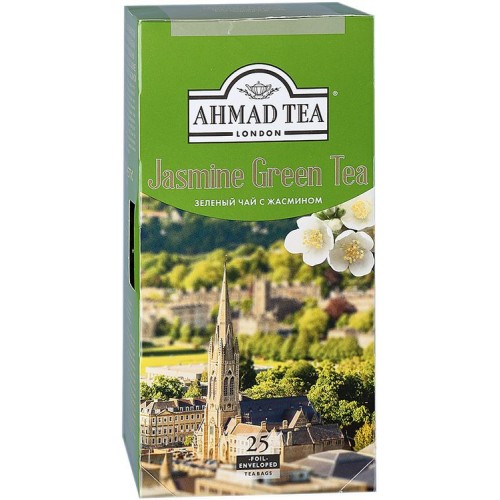 Чай зеленый Ahmad Tea с жасмином (25*2 гр)